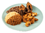 Large Half & Half Rice Meal (Fish)