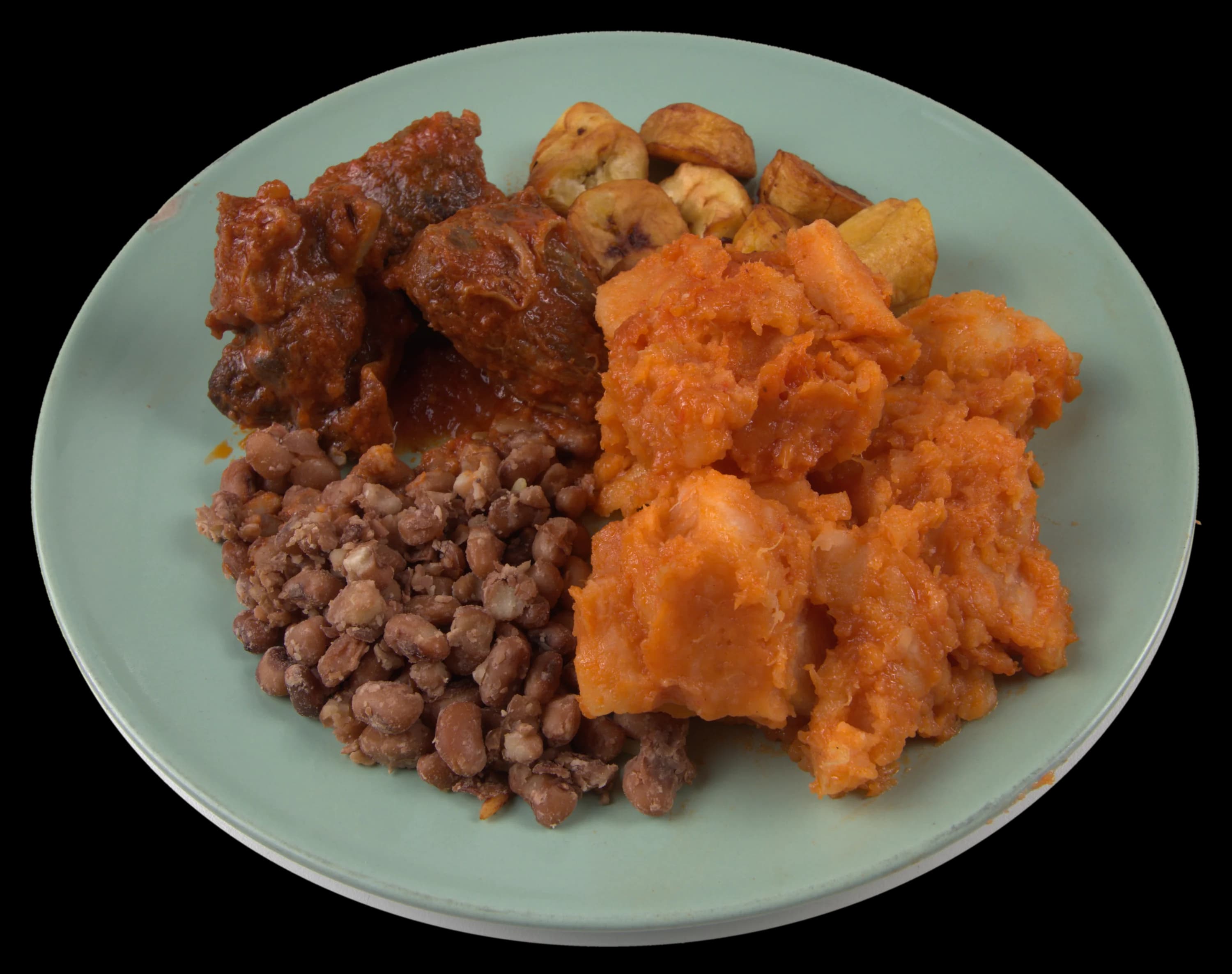 Large Yam Pottage Meal (Meat)